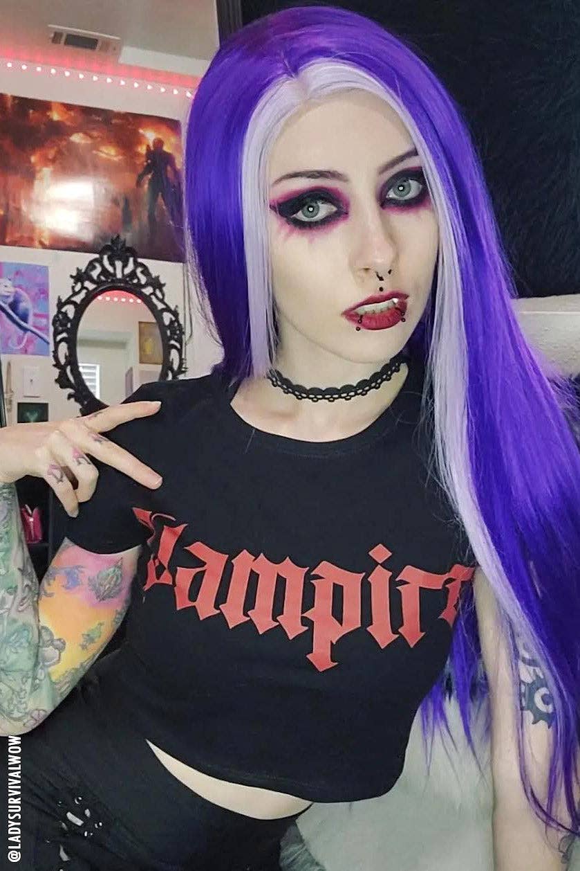 I'm a Vampire Crop Top