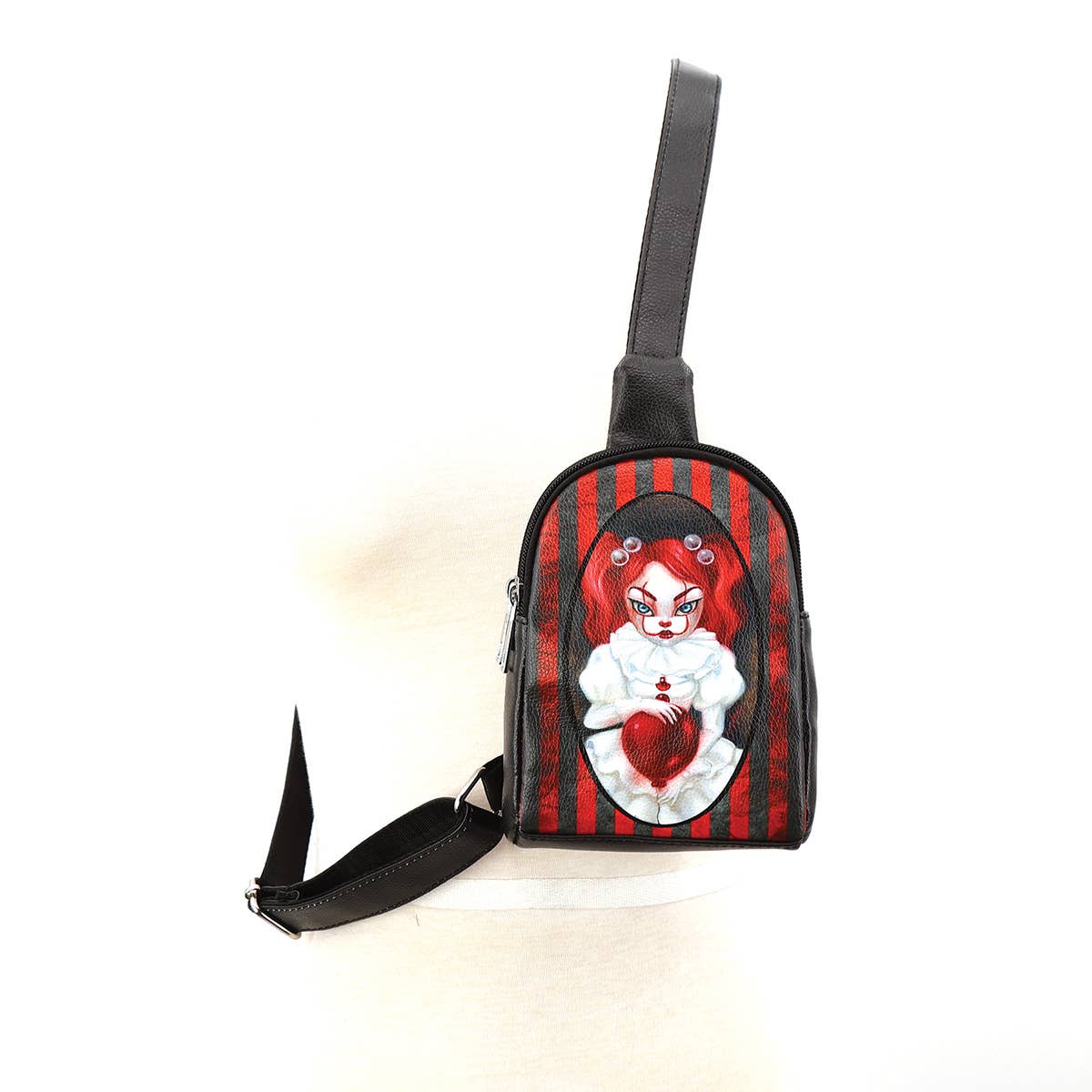 Smiley Clown Girl Body Fanny Bag