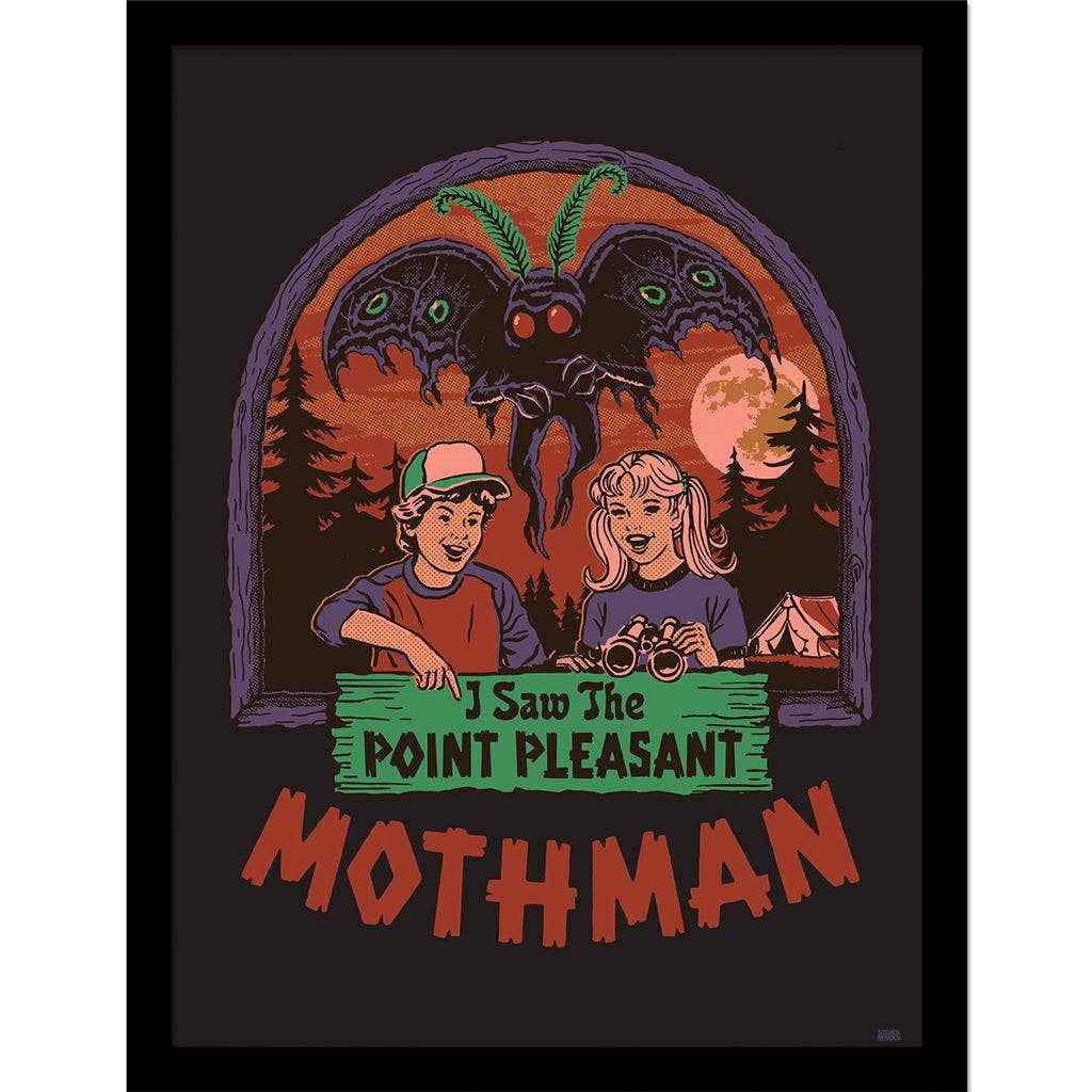Steven Rhodes (I Saw The Mothman) Art Print