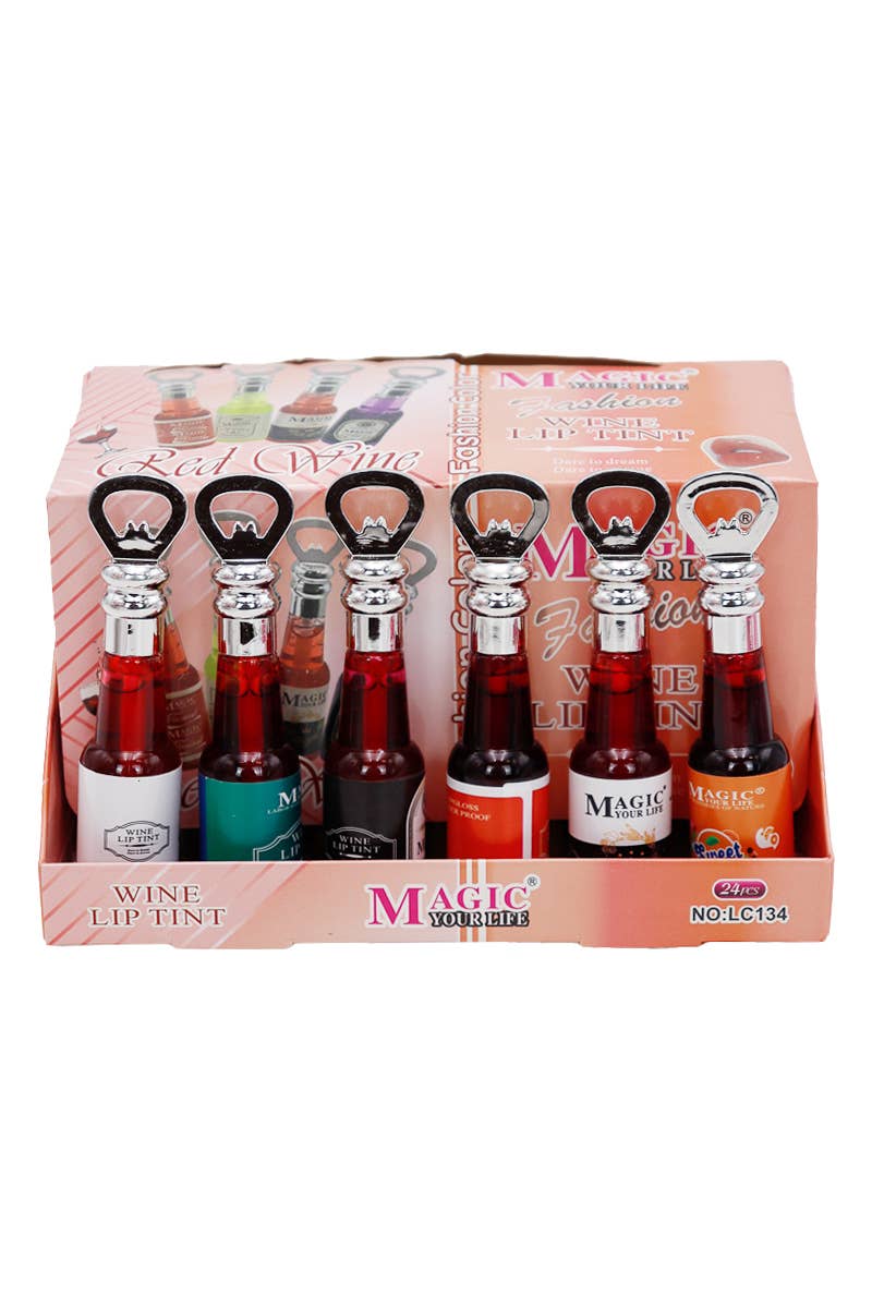 Wine Bottle Opener Matte Novelty Lip Gloss