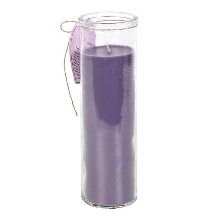 Of Whiskers and Wings Bat Cat Lavender Tube Candle