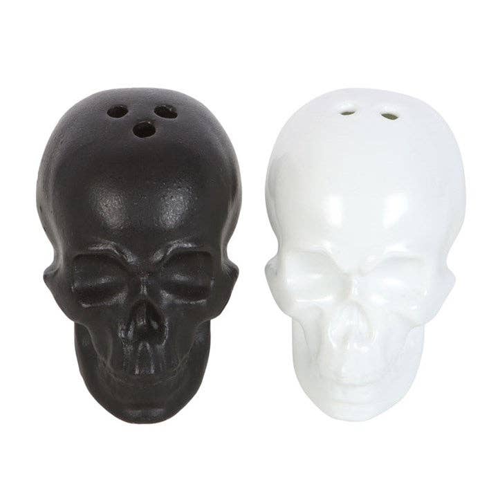 Gothic Skull Salt and Pepper Shakers