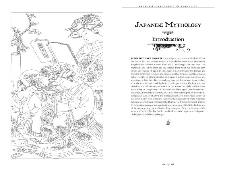 Japanese Myths And Tales (Gothic Fantasy)