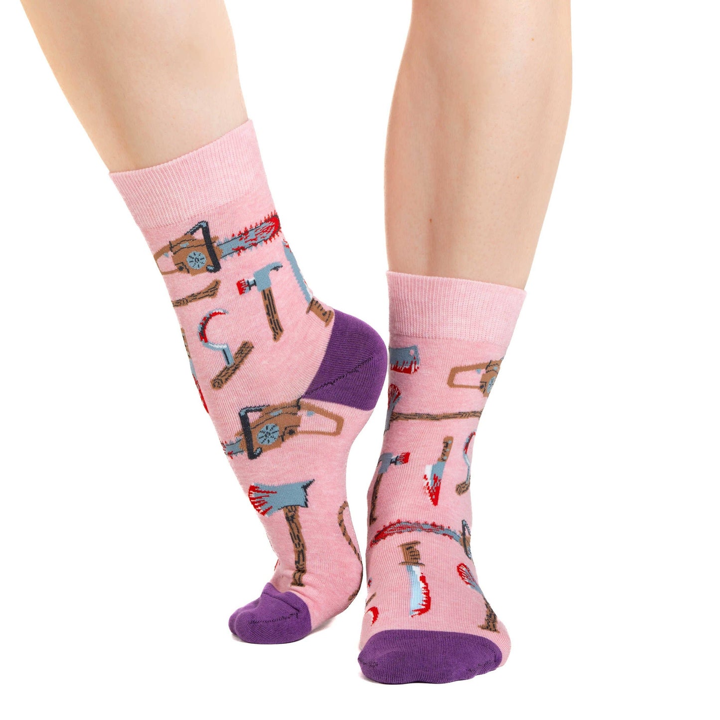 Women's Halloween, Bloody Weapons Socks