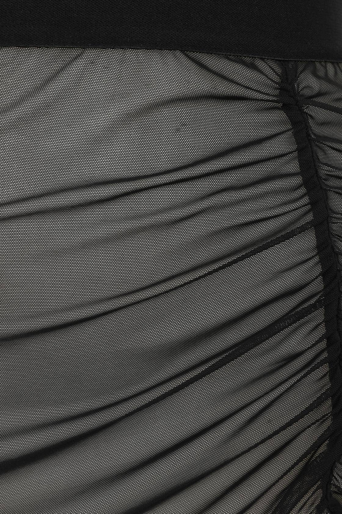Necessary Evil Minerva Mesh Mini Skirt or Topper for Leggings
