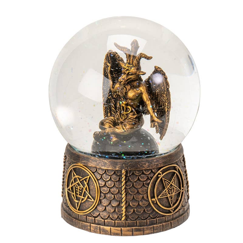 15536 Baphomet Water Globe