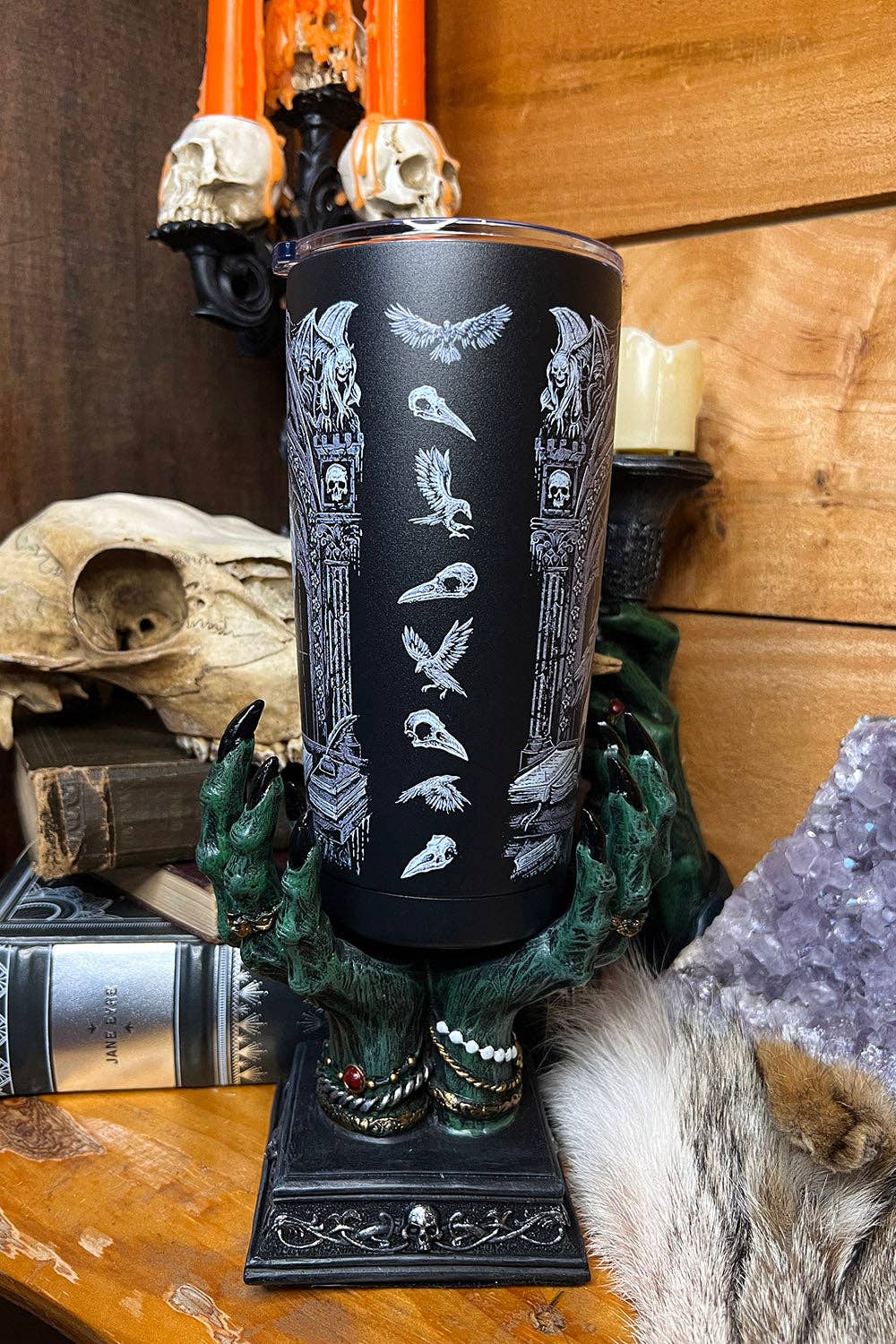 Quoth The Raven 20 oz Travel Mug