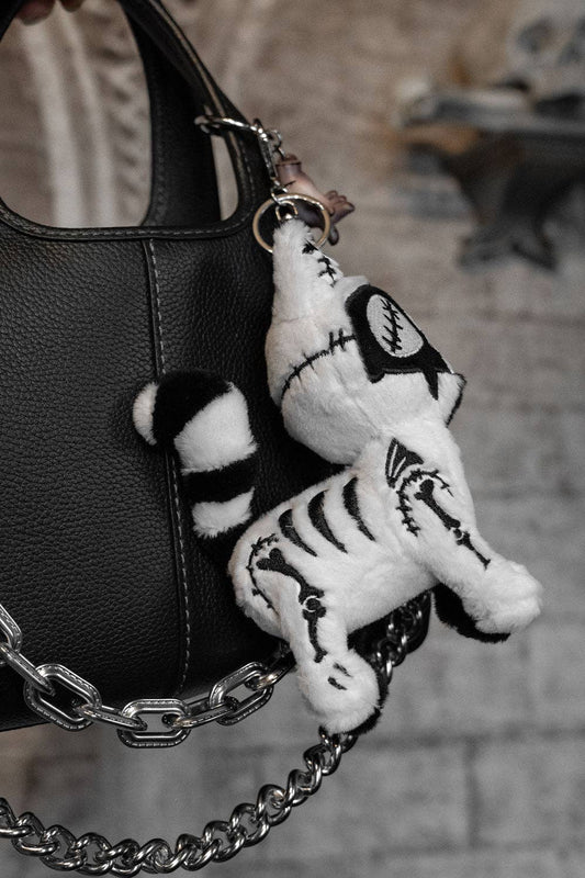 Stitch Kitty Plush Keychain