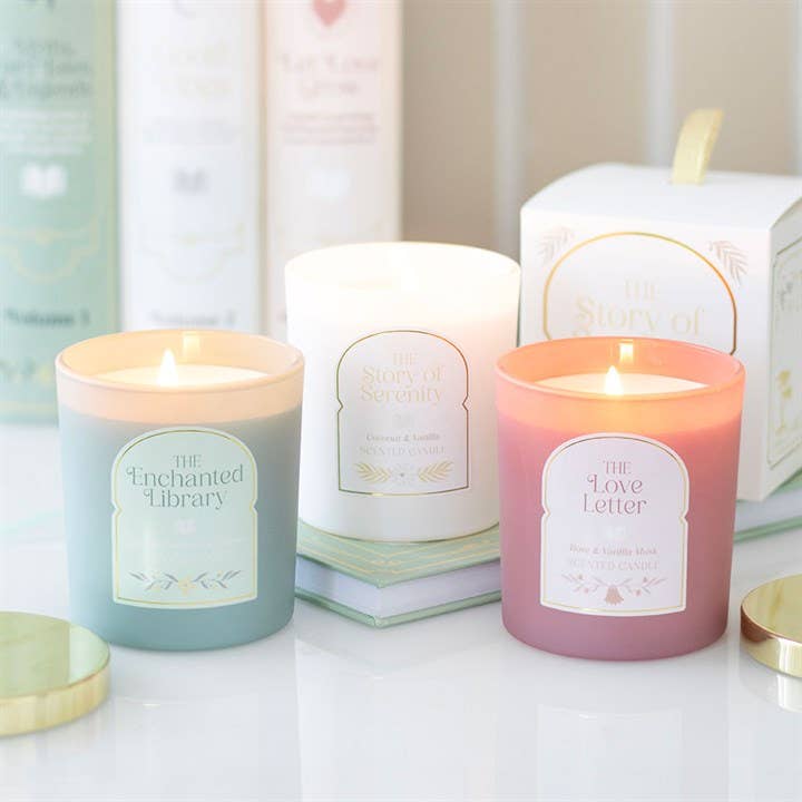 The Love Letter Rose & Vanilla Musk Candle