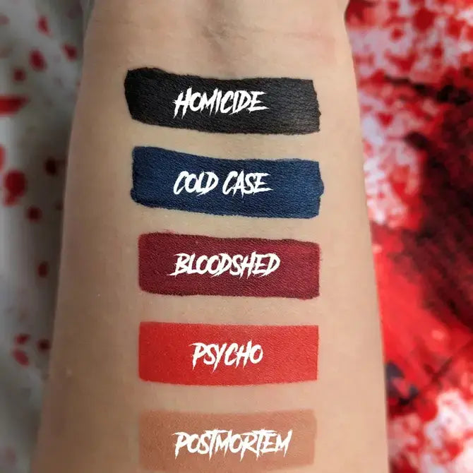 HOMICIDE - Knife shaped slasher liquid lipstick