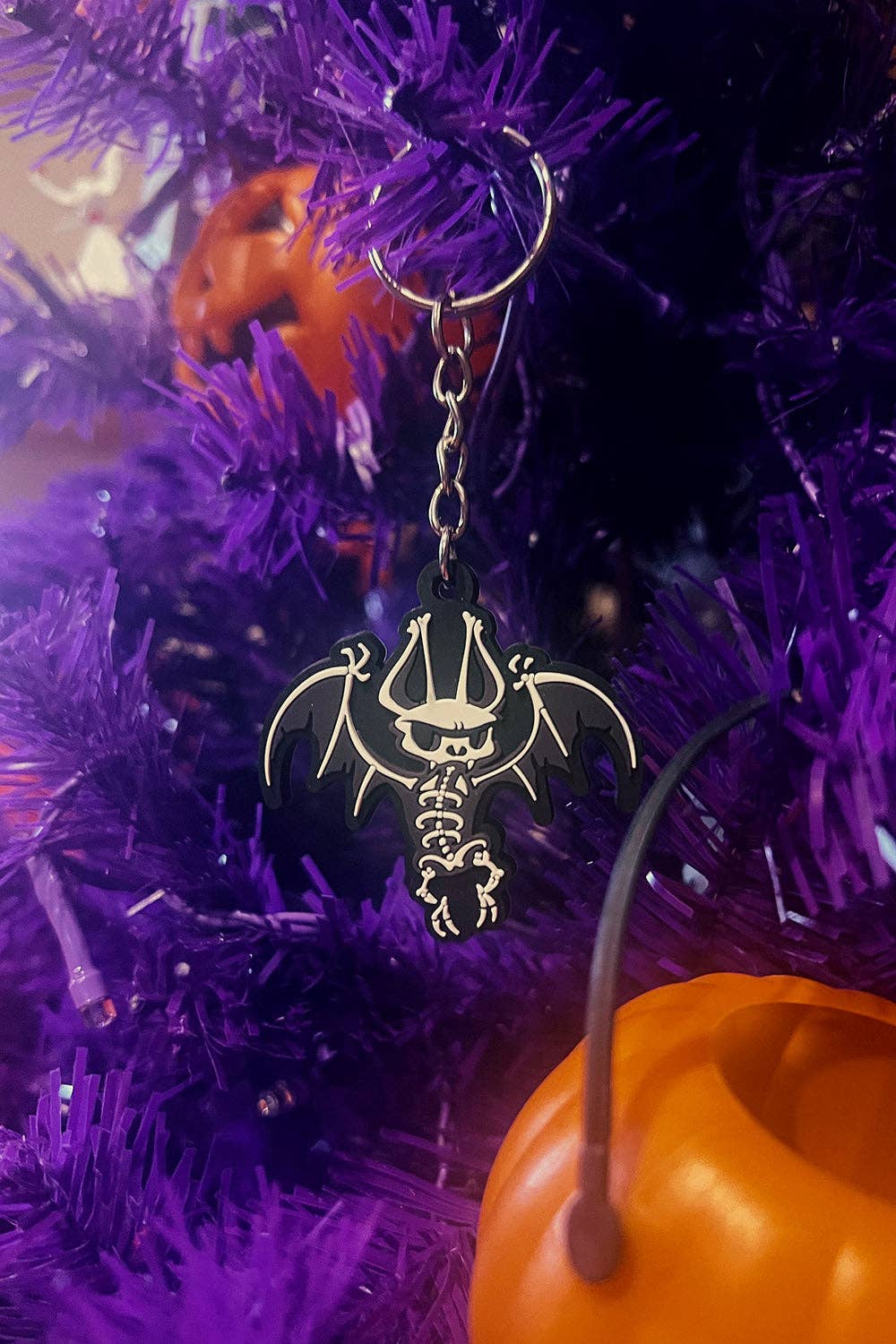 Batty Bones Keychain