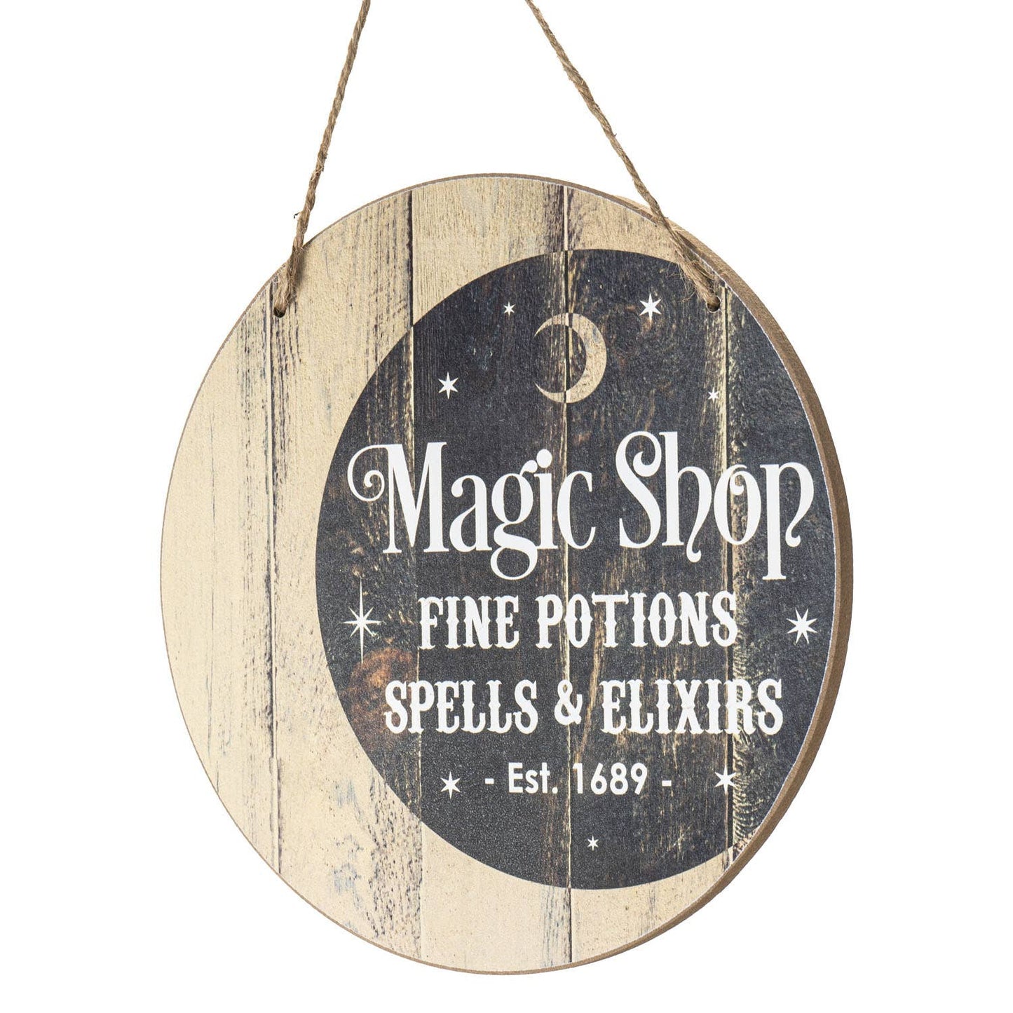 14092 Magic Shop MDF Hanging Sign