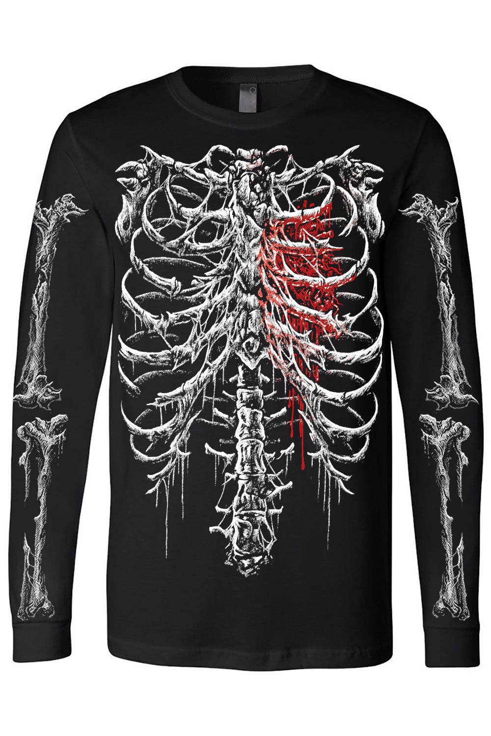 Bleeding Heart Skeleton T-shirt