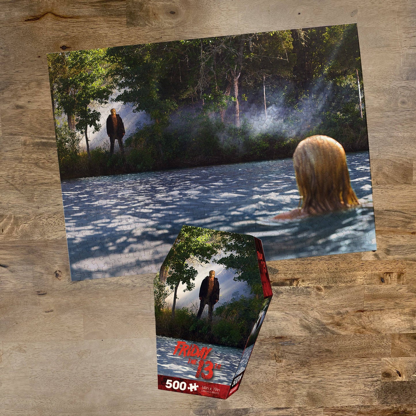 Friday The 13th Coffin Box 500 Piece Jigsaw Puzzle