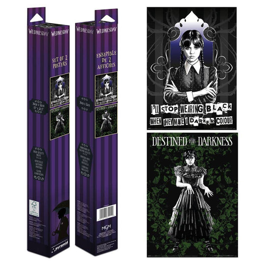 Wednesday (Goth) Poster Set