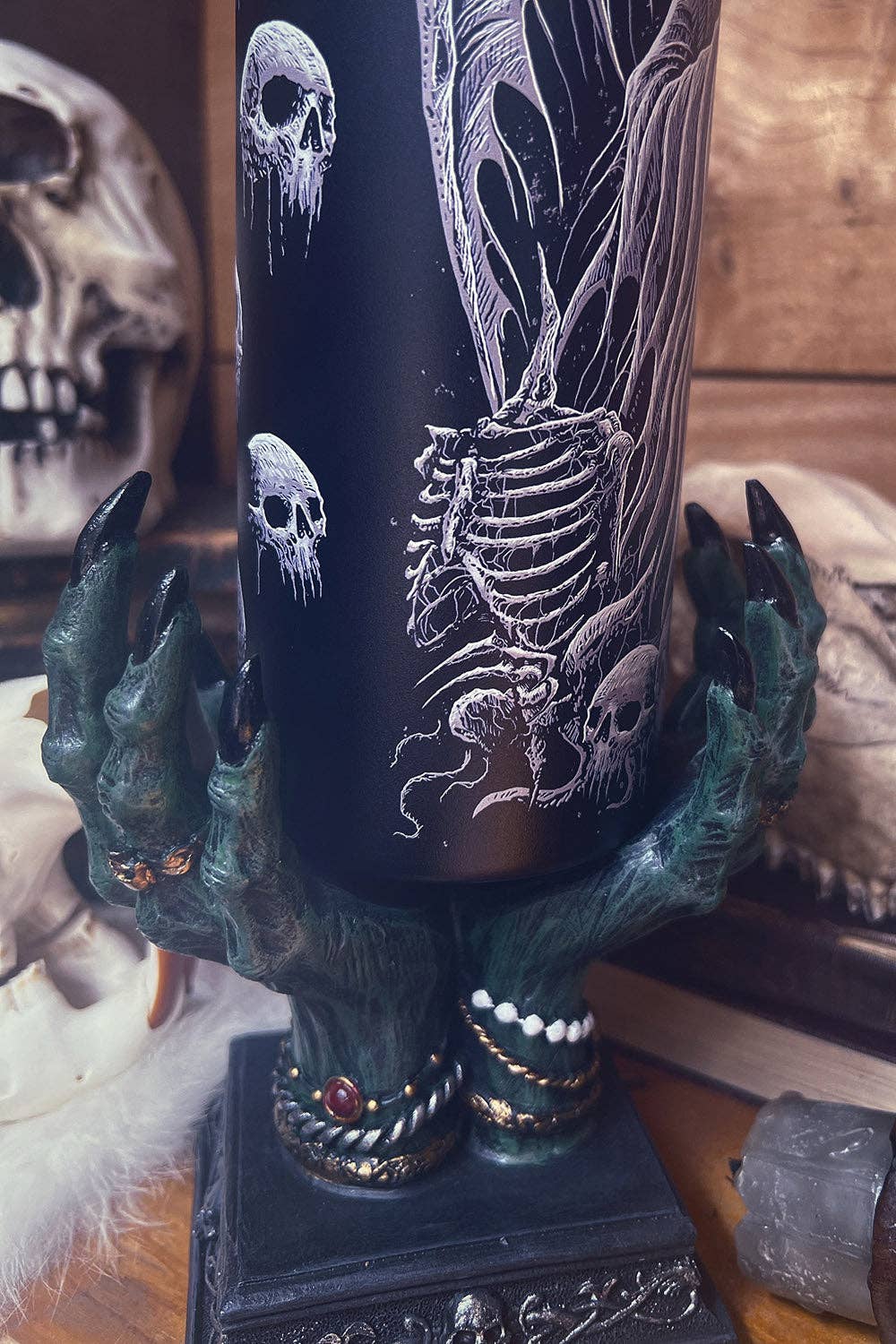 Angel of Death 24 Oz Water Bottle Tumbler