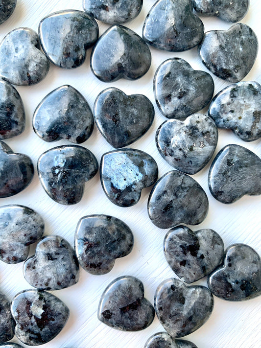 Larvikite Tiny Heart