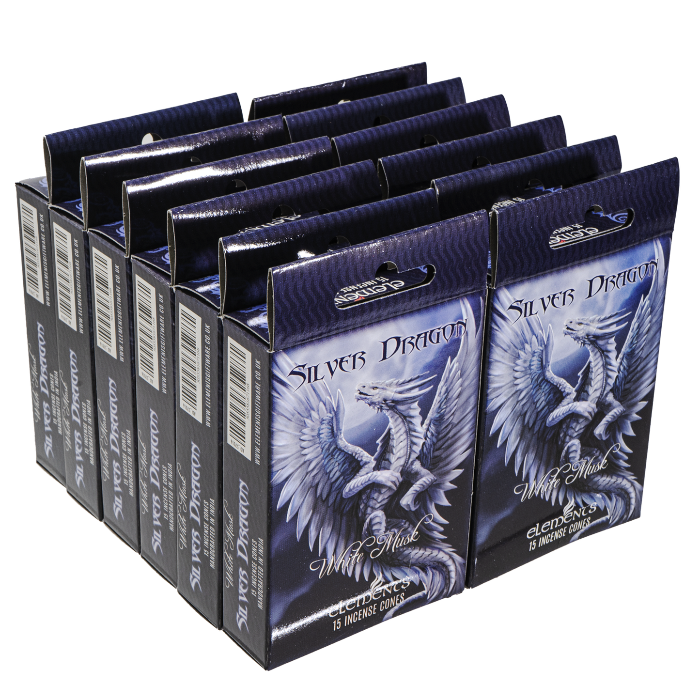 13816 Silver Dragon Incense Cones