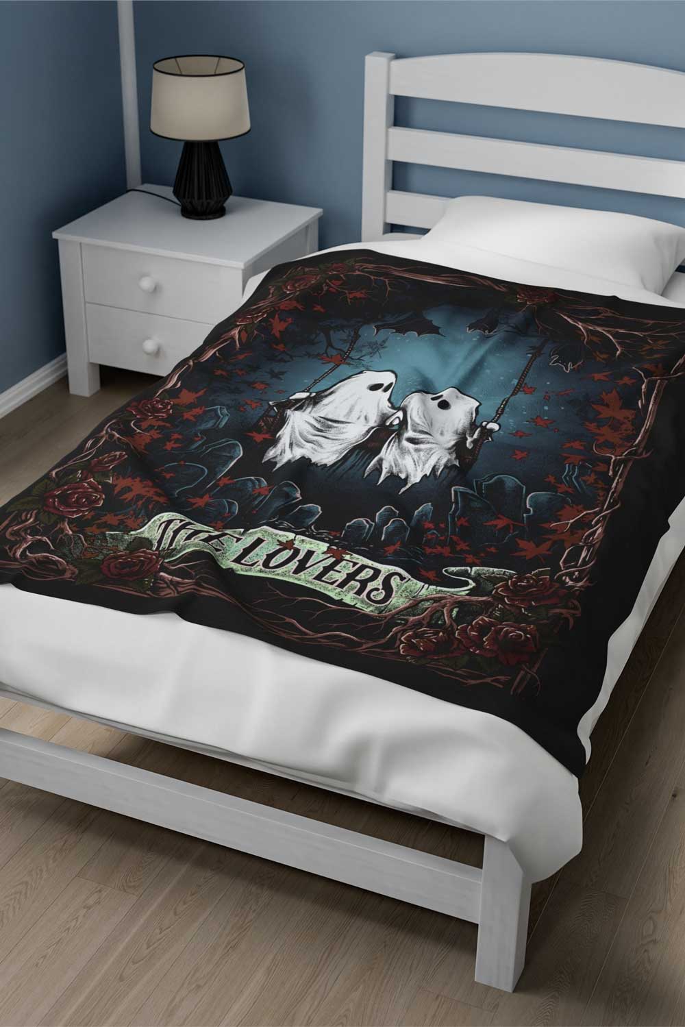 Ghost Love Throw Blanket