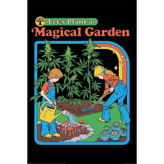 Steven Rhodes (Let's Plant A Magical Garden) 61 x 91.5cm