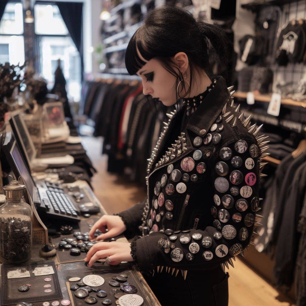 EMO BANDS button pin set of 20 1"inch (25mm) Pop Punk Indie