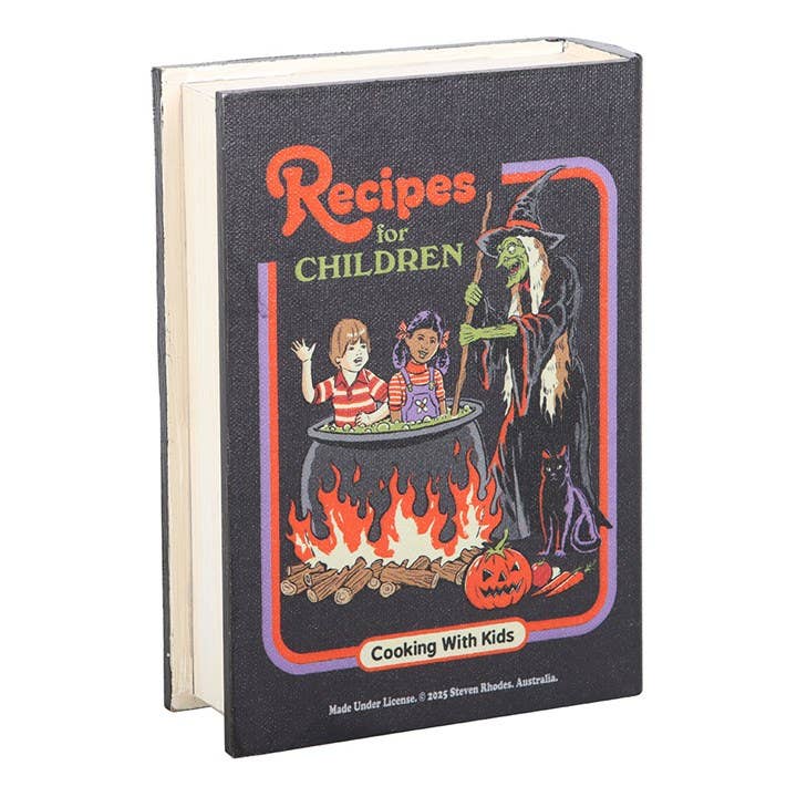 Recipes for Children Book-Shaped Box by Steven Rhodes