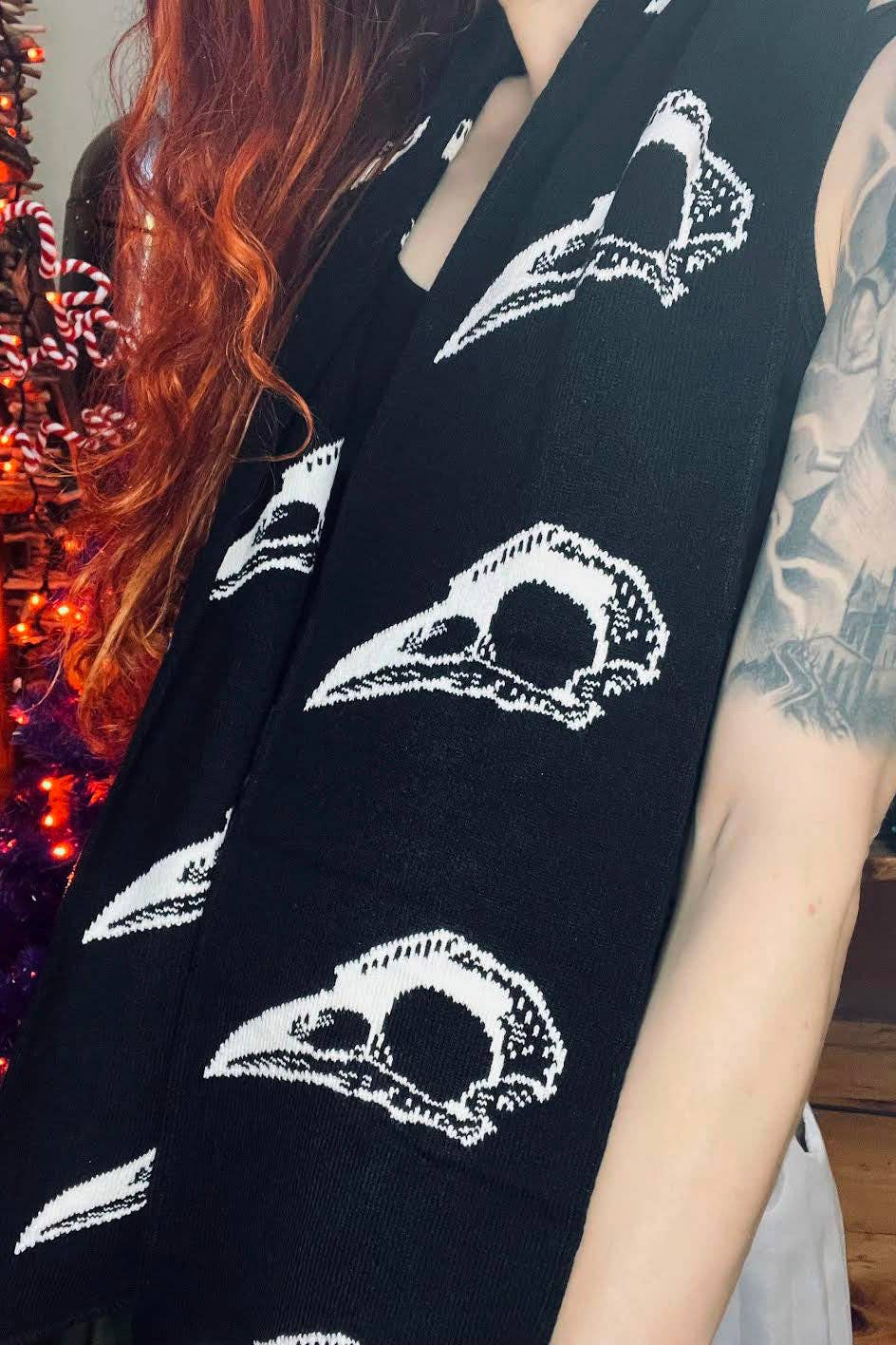 Nevermore Raven Scarf