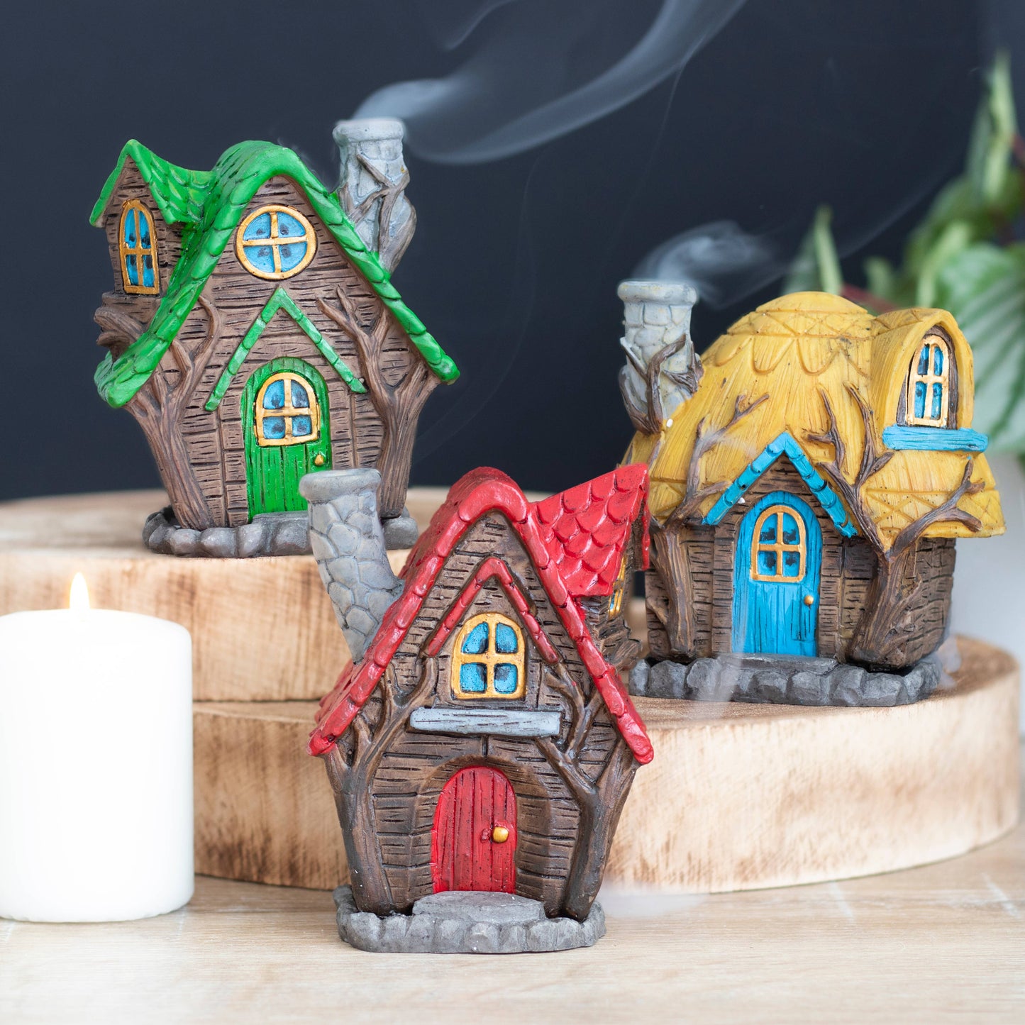 The Willows Incense Cone Burner by Lisa Parker
