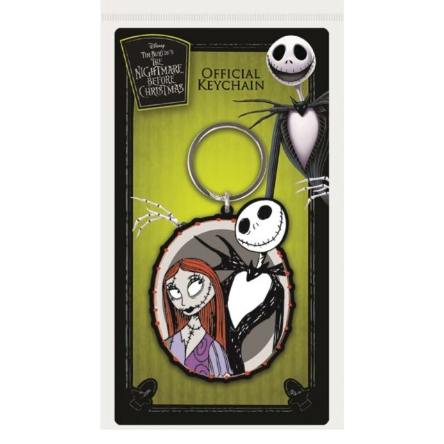 Nightmare Before Christmas Keychain – Jack & Sally