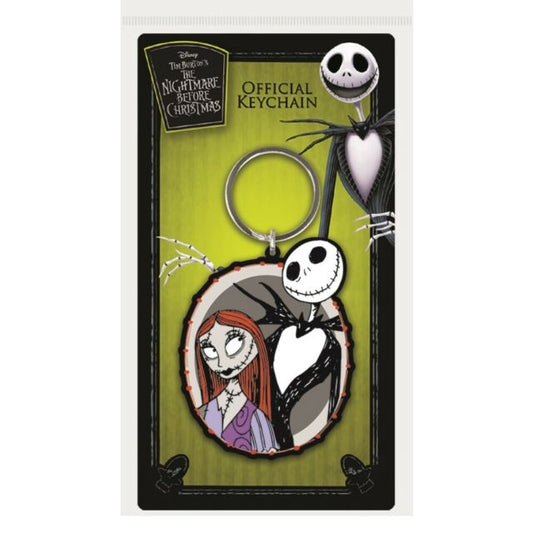 Nightmare Before Christmas Keychain – Jack & Sally