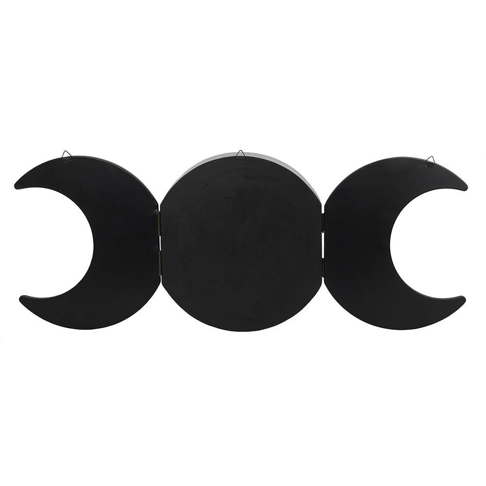 Triple Moon Shaped Wall Shelf