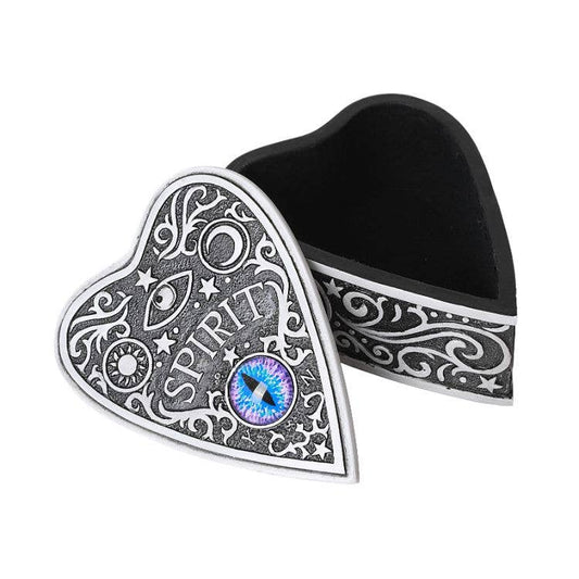 13525 Heart Shaped Spirit Board Trinket Box