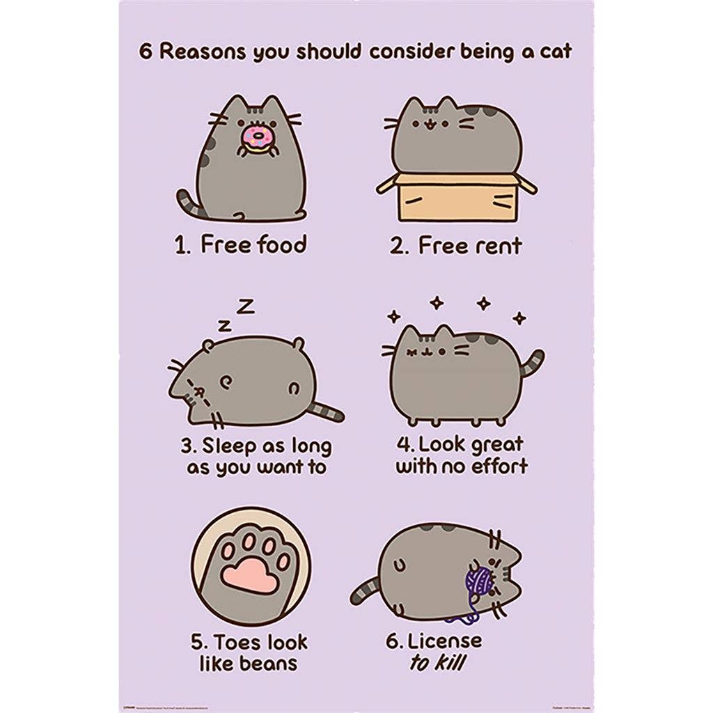 Pusheen (Reasons To Be A Cat) Maxi Poster
