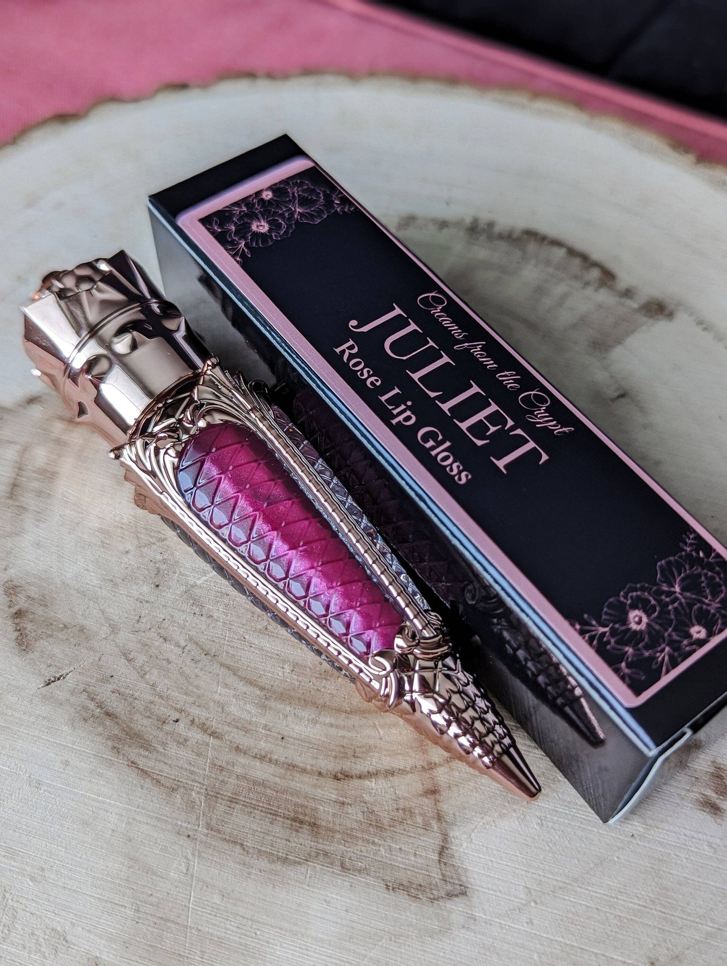 JULIET - Rose scented lip gloss