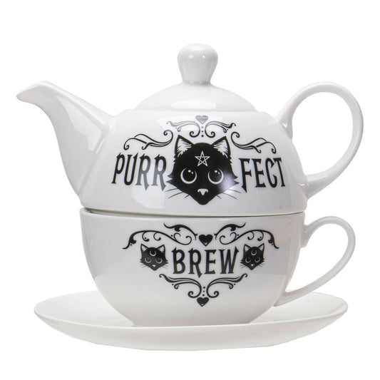 Purrfect Brew Tea for One