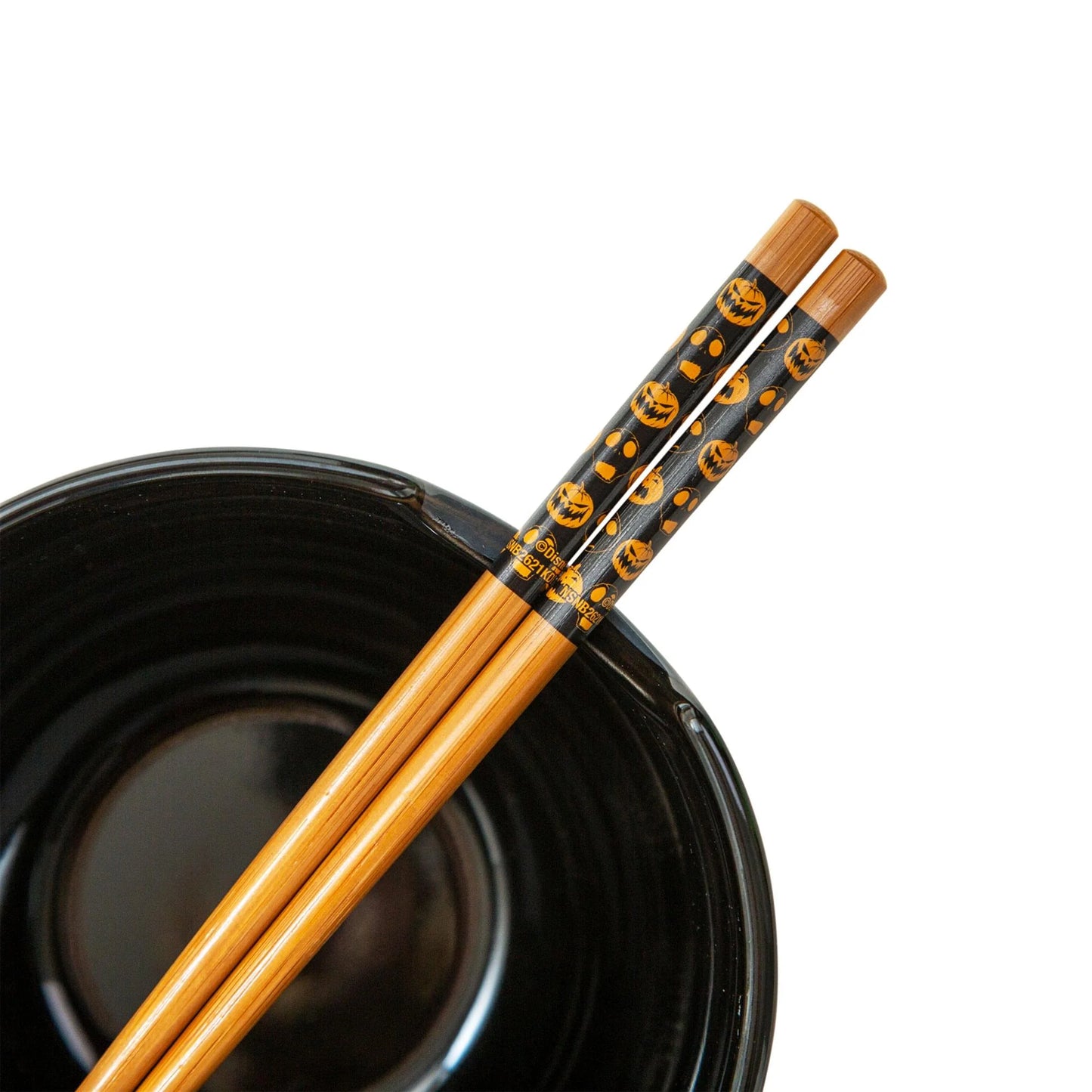 Nightmare Before Christmas Ramen Bowl & Chopsticks – Scary Jack