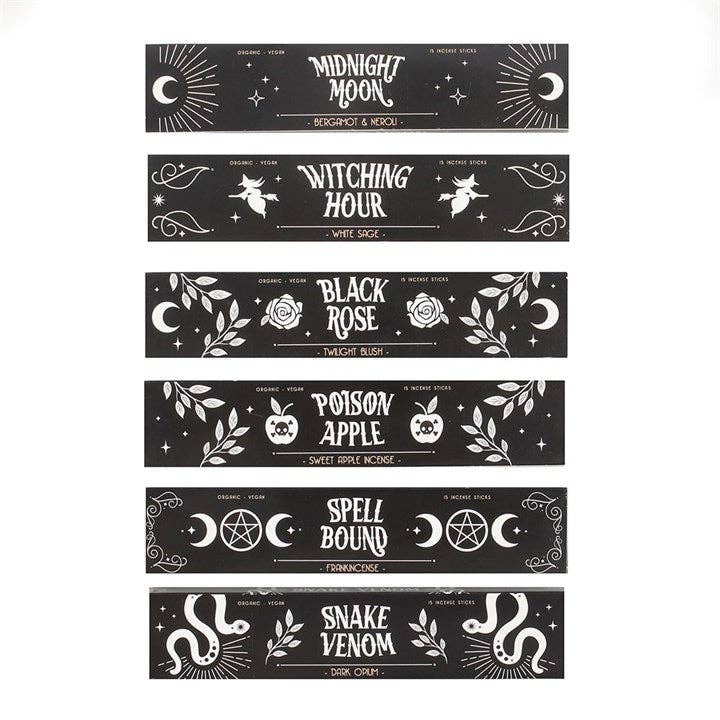 Midnight Rituals Incense Sticks in Display