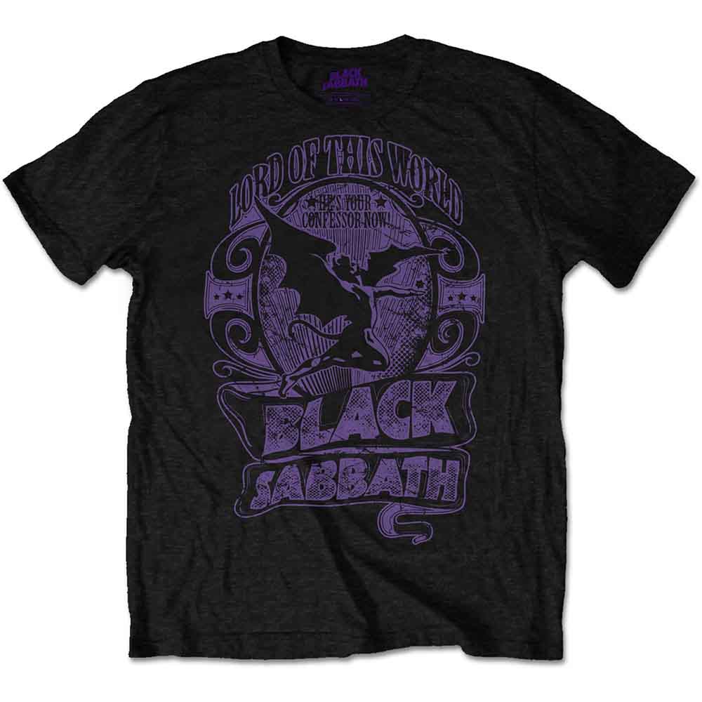 Black Sabbath Unisex T-Shirt: Lord of this world (Black)