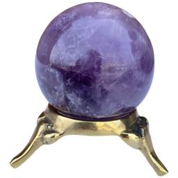 Amethyst Sphere Approx. 200g Display Stand is not Included