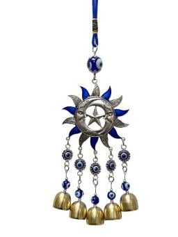 Evil Eye Sun Wind Chime