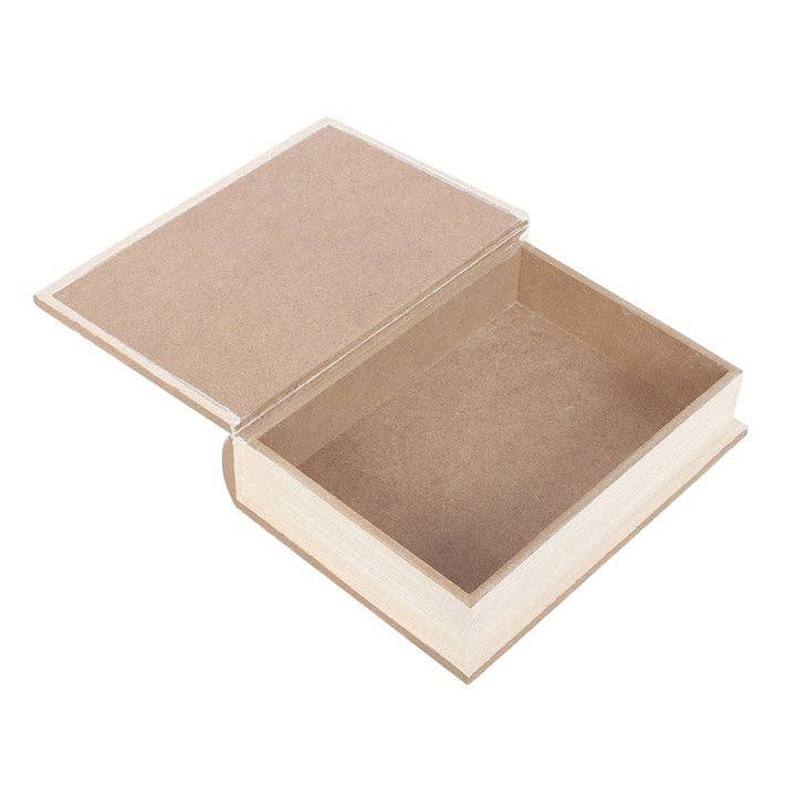 Vintage Tarot Book-Shaped Storage Box