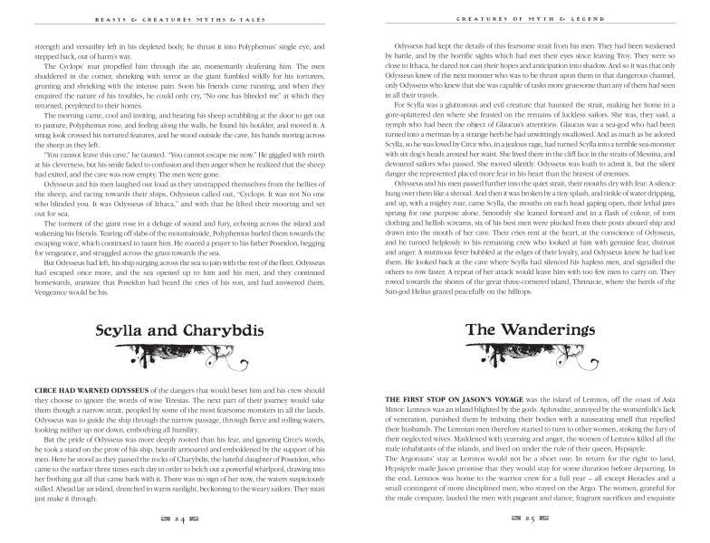 Beasts & Creatures Myths & Tales (Gothic Fantasy)