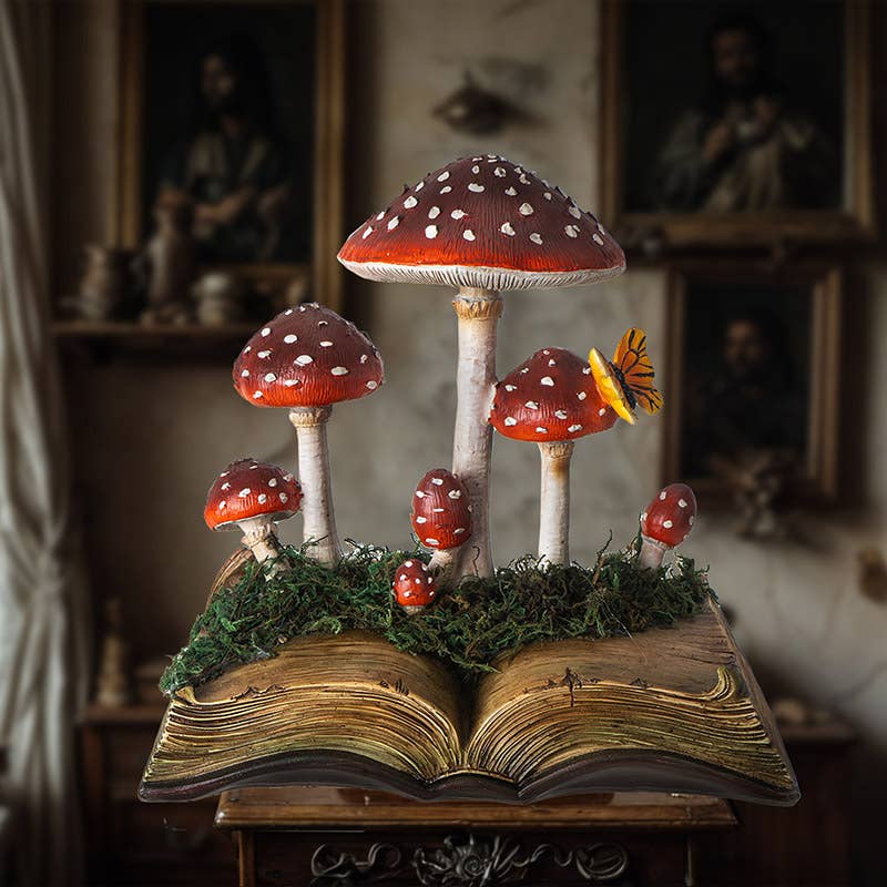 16056 Mushrooms on Book