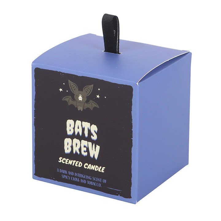 Bat's Brew Clove and Tobacco Halloween Candle