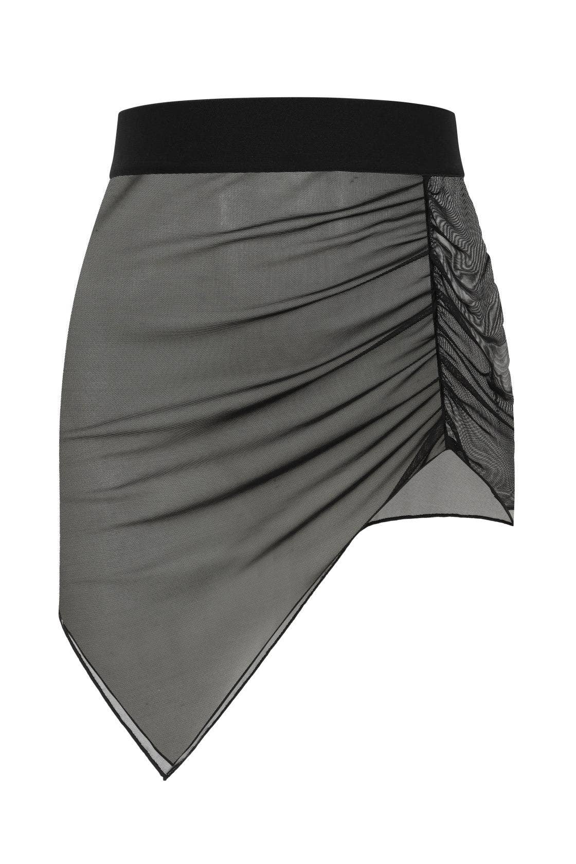 Necessary Evil Minerva Mesh Mini Skirt or Topper for Leggings