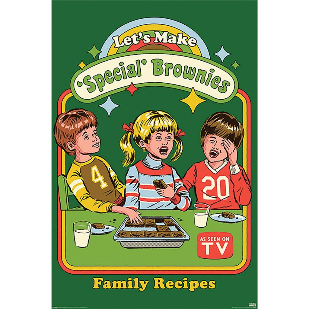Steven Rhodes (Lets Make Special Brownies) Maxi Poster