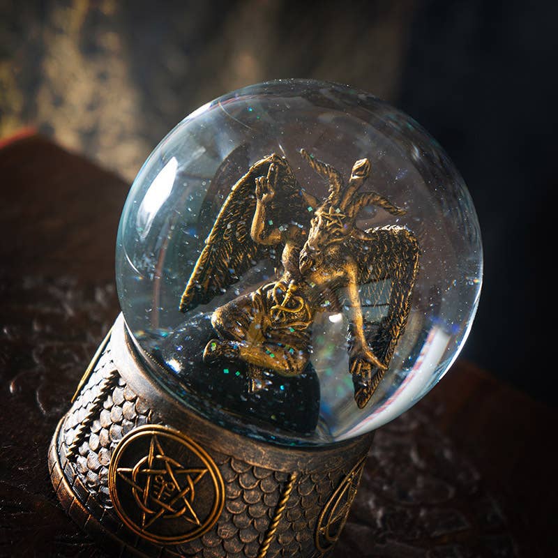 15536 Baphomet Water Globe