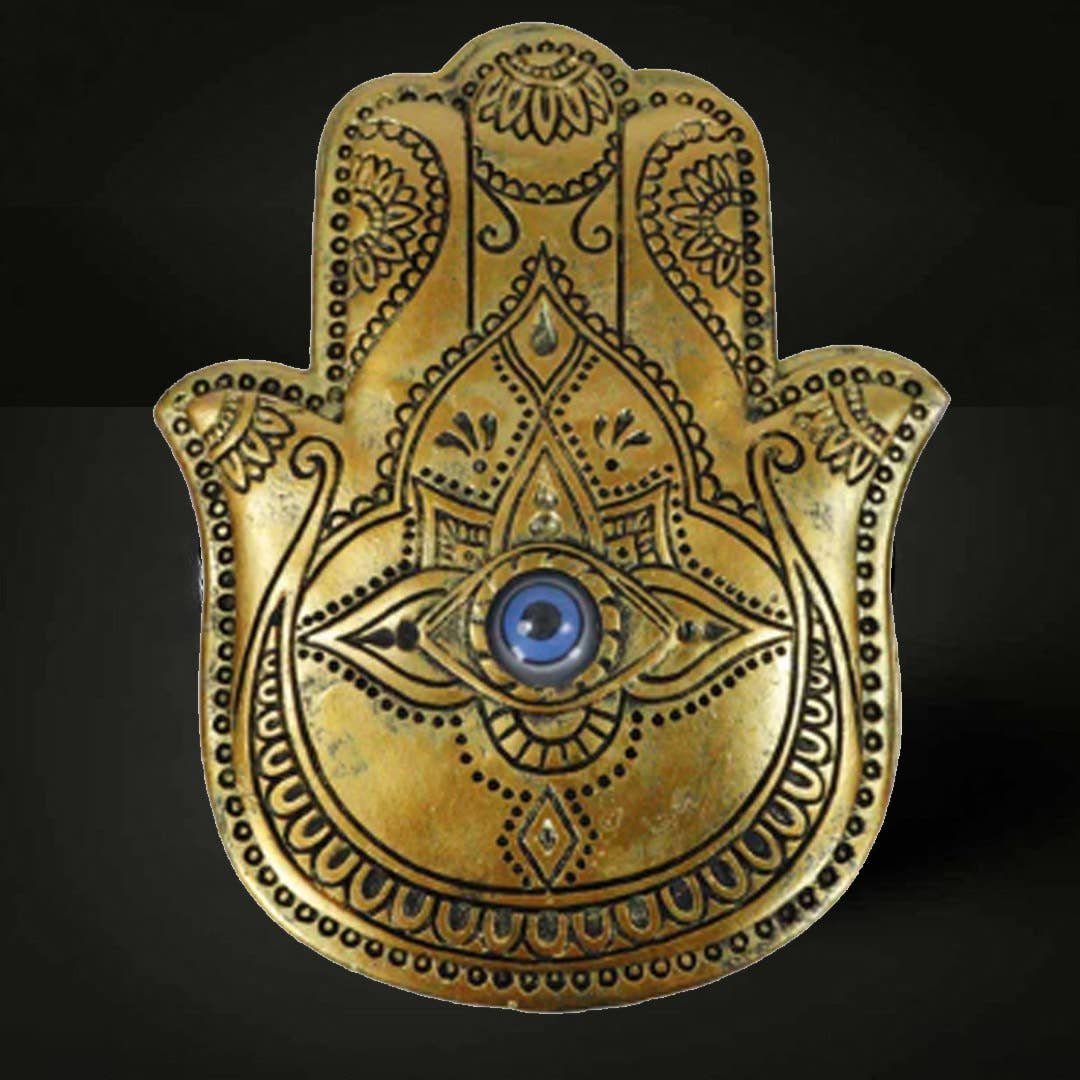 12821 Hamsa Luck Trinket Box