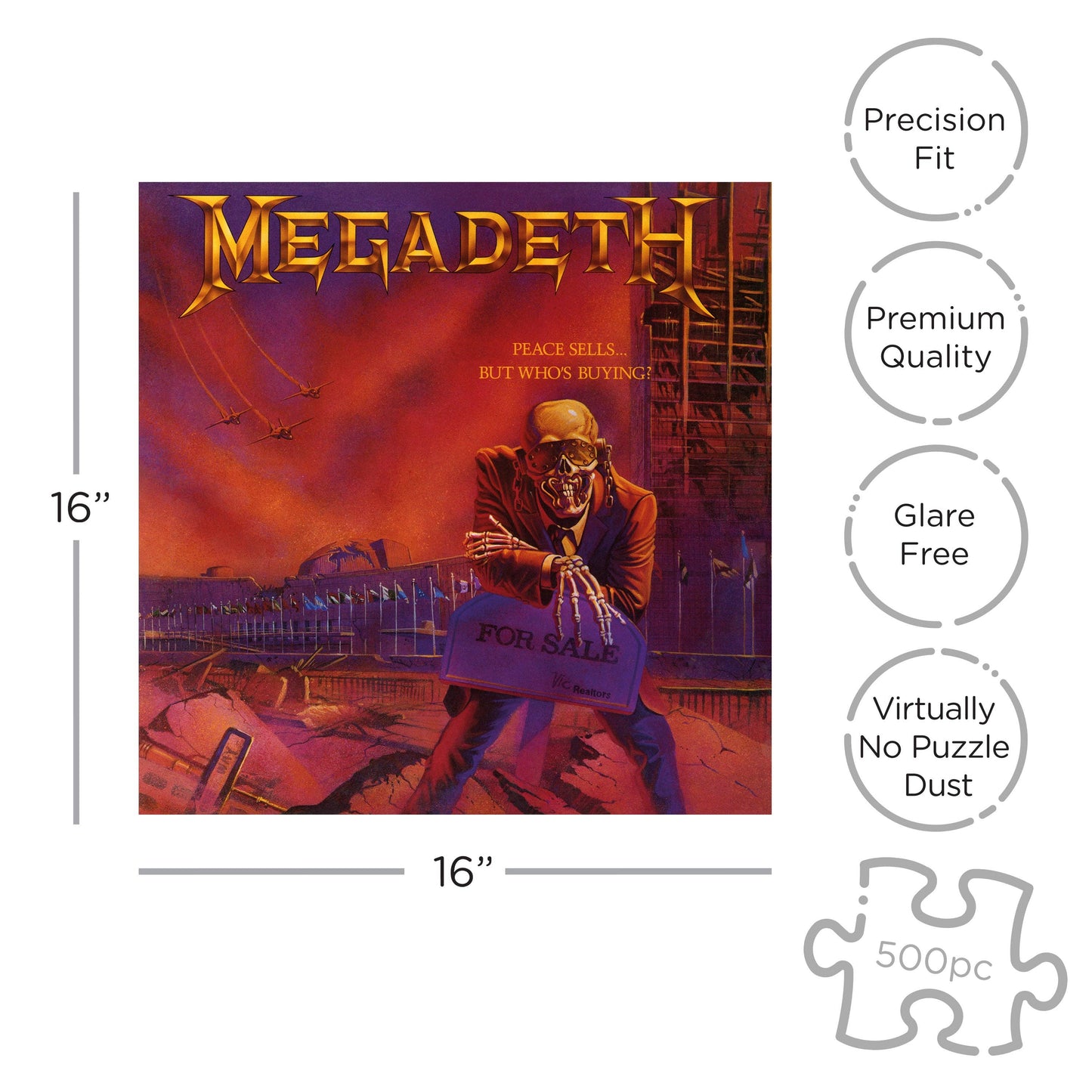 Megadeth Peace Sells… But Who's Buying? (500 Piece Jigsaw Pu