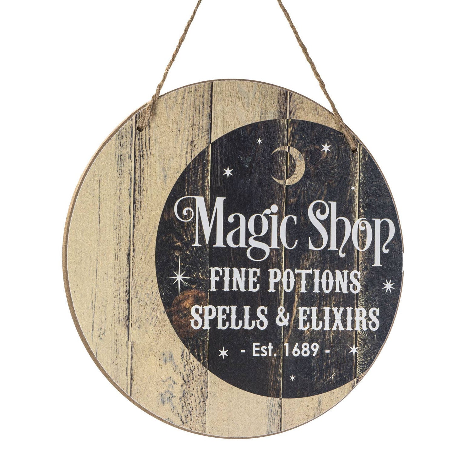 14092 Magic Shop MDF Hanging Sign